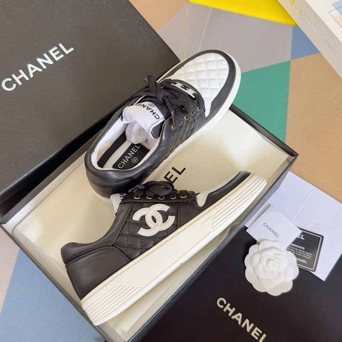 Women C*hanel Top Sneaker