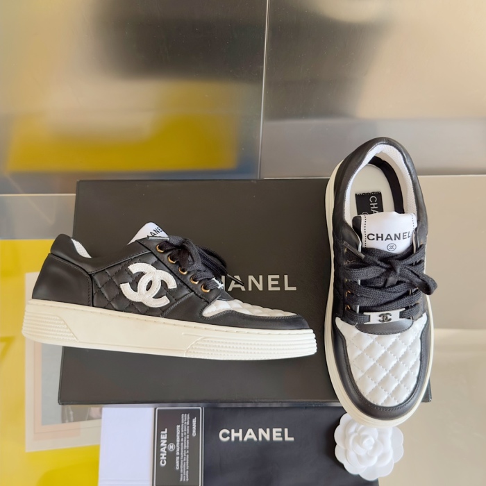 Women C*hanel Top Sneaker