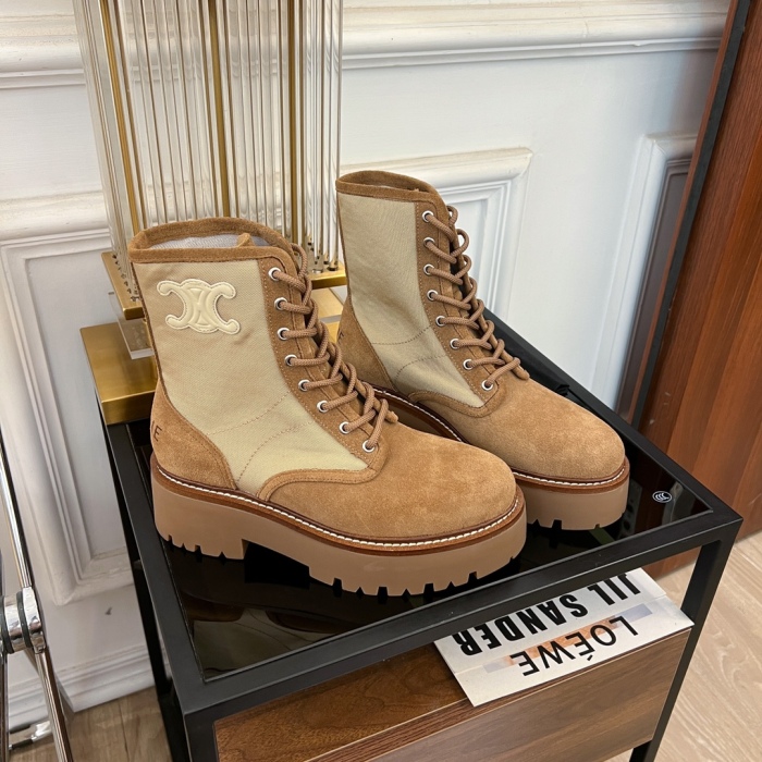 Women C*eline Top Boots  5.5CM
