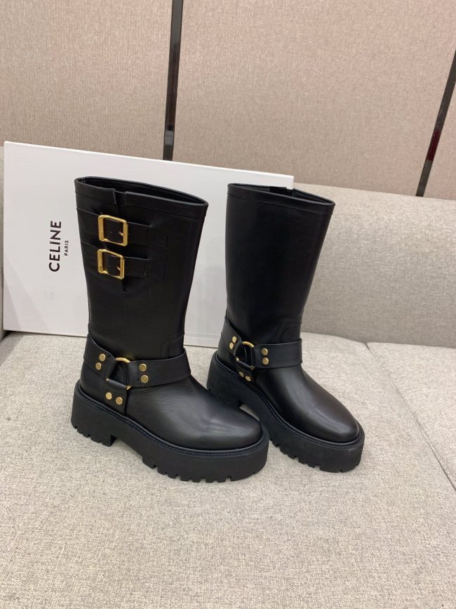 Women C*eline Top Boots 5CM