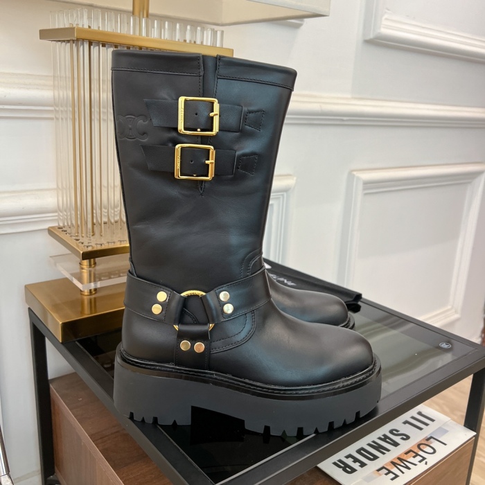 Women C*eline Top Boots 5.5CM