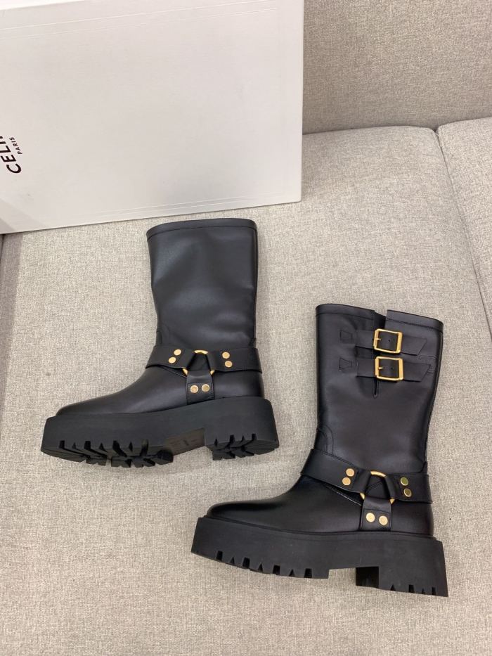 Women C*eline Top Boots 5CM