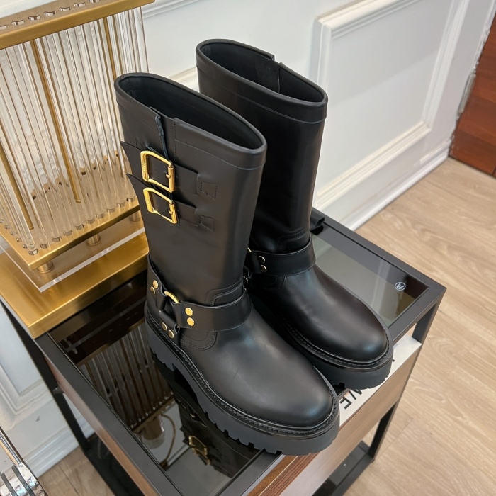 Women C*eline Top Boots 5.5CM