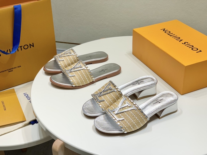 Men Women  L*ouis V*uitton Top Sandals