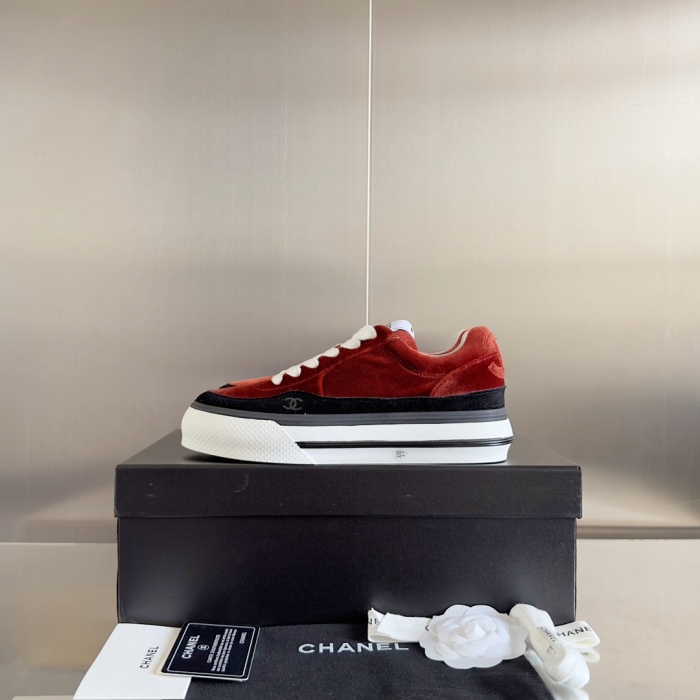 Women C*hanel Top Sneaker  4CM