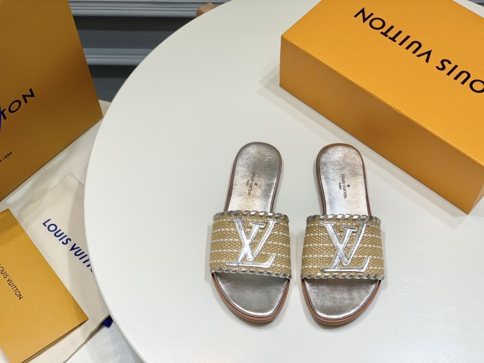 Men Women  L*ouis V*uitton Top Sandals