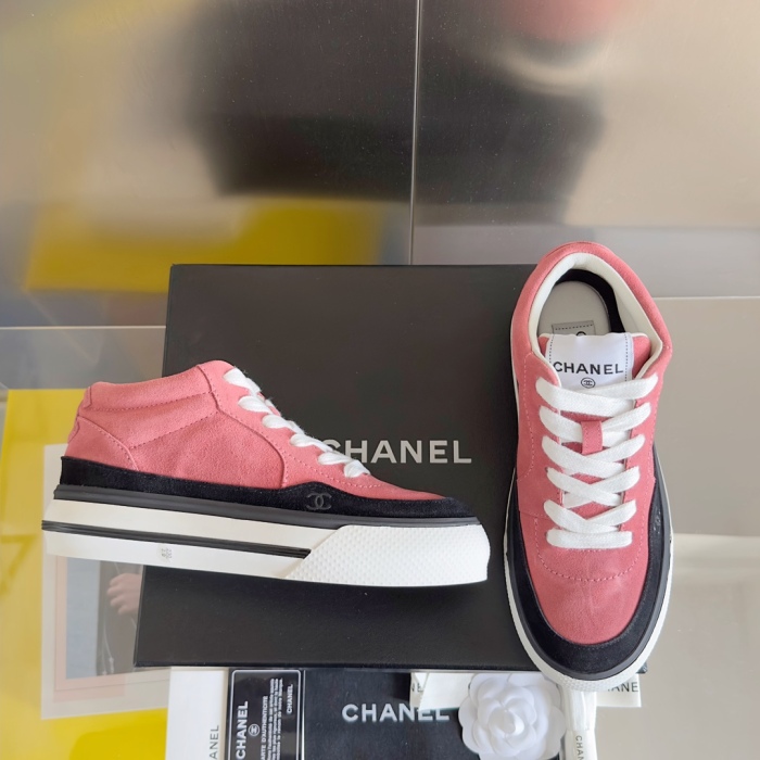 Women C*hanel Top Sneaker  4CM