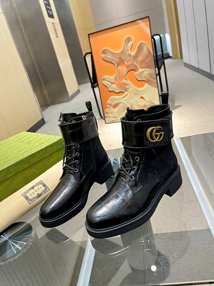 Women G*ucci Top Quality Boot  5CM