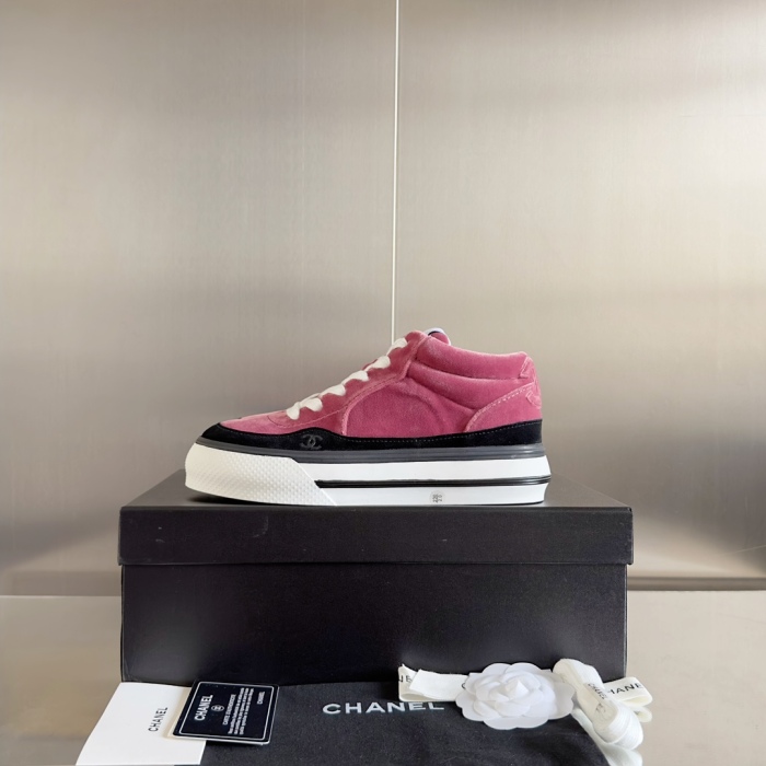 Women C*hanel Top Sneaker  4CM