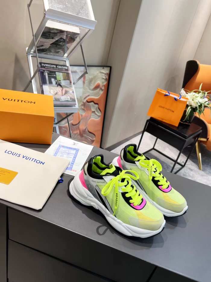 Women L*ouis V*uitton Top Sneakers