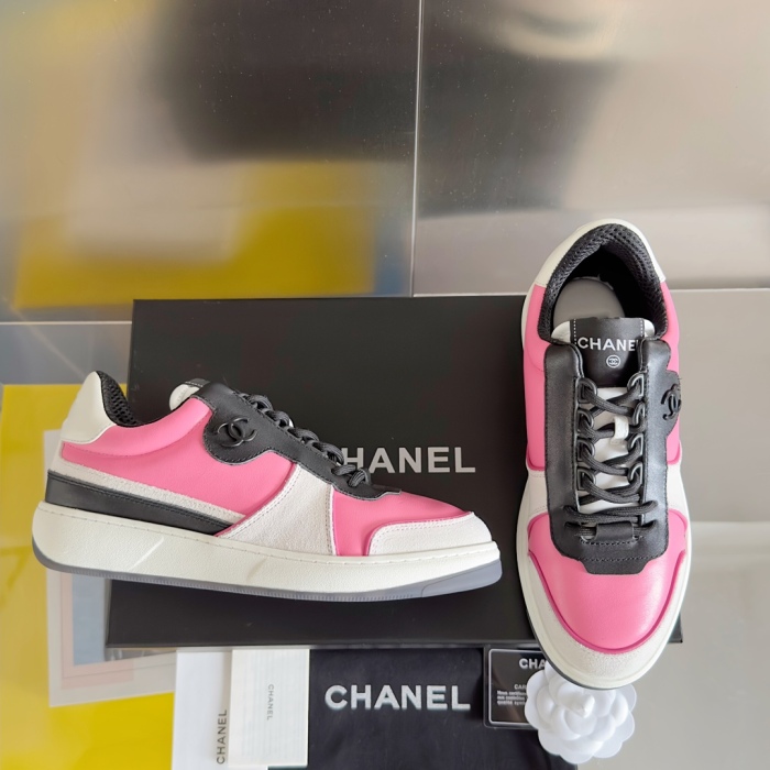 Women C*hanel Top Sneaker  3CM