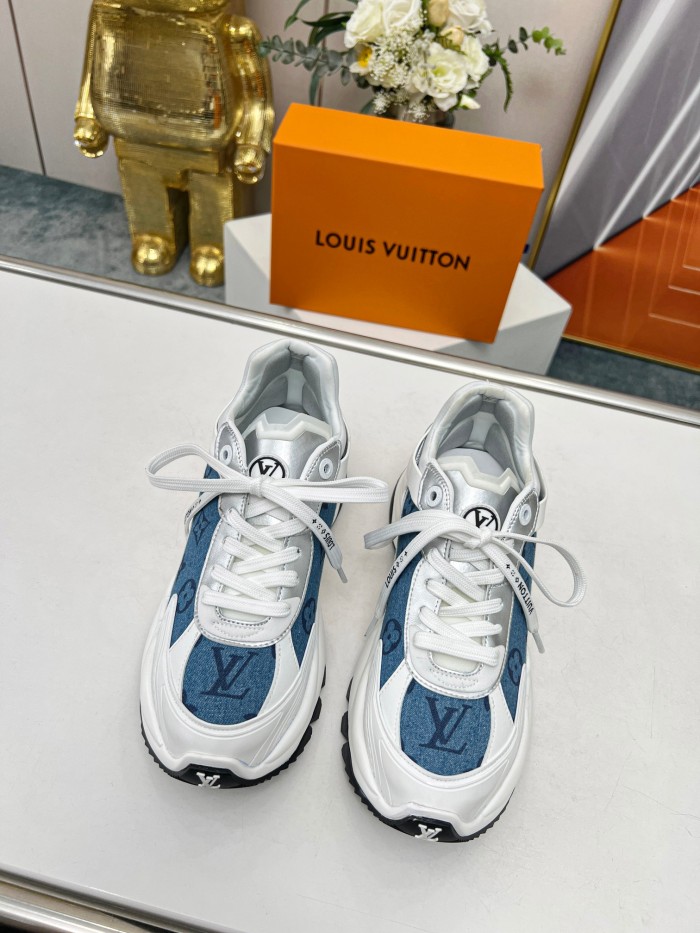 Women L*ouis V*uitton Top Sneakers