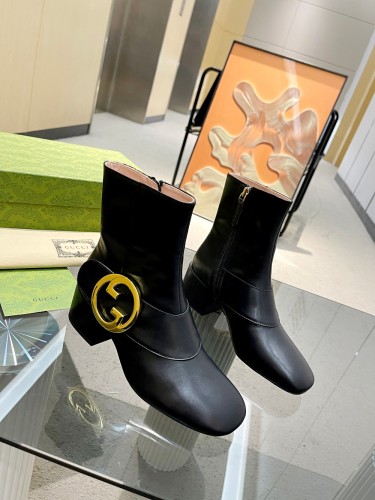 Women G*ucci Top Quality Boot  5CM