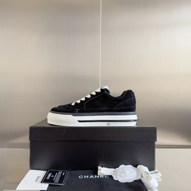 Women C*hanel Top Sneaker  4CM