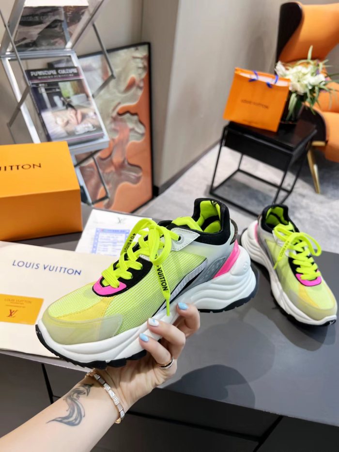 Women L*ouis V*uitton Top Sneakers