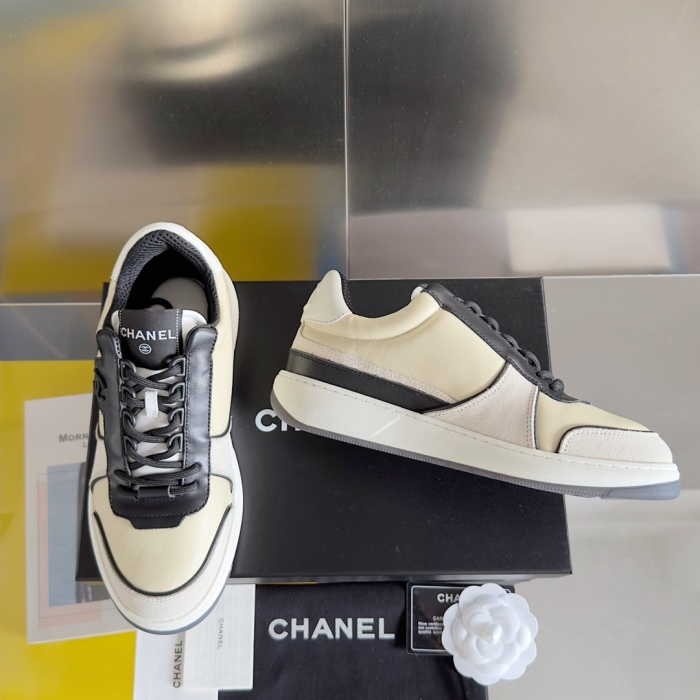 Women C*hanel Top Sneaker  3CM