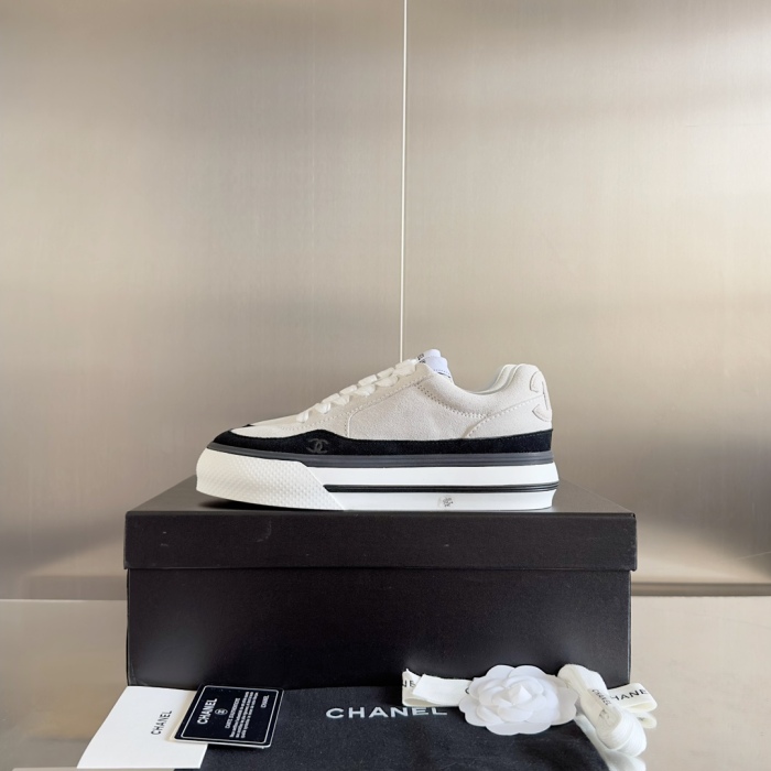 Women C*hanel Top Sneaker  4CM