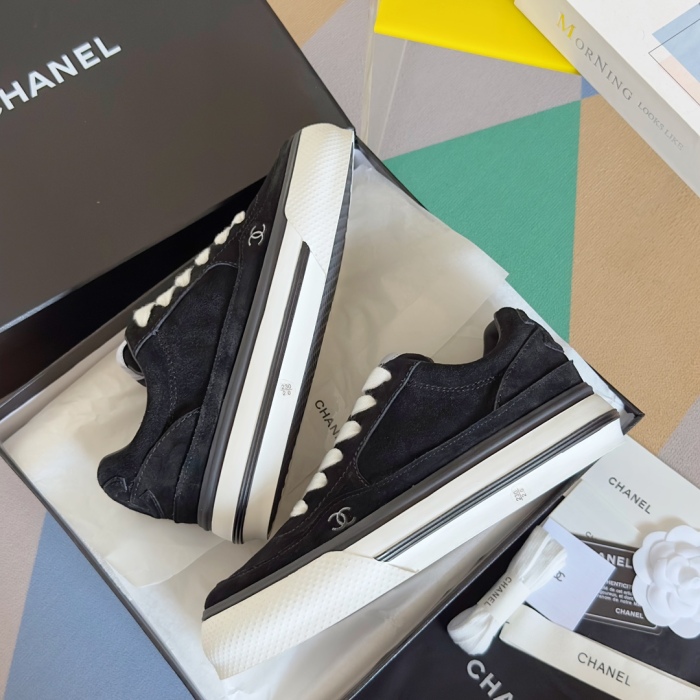 Women C*hanel Top Sneaker  4CM