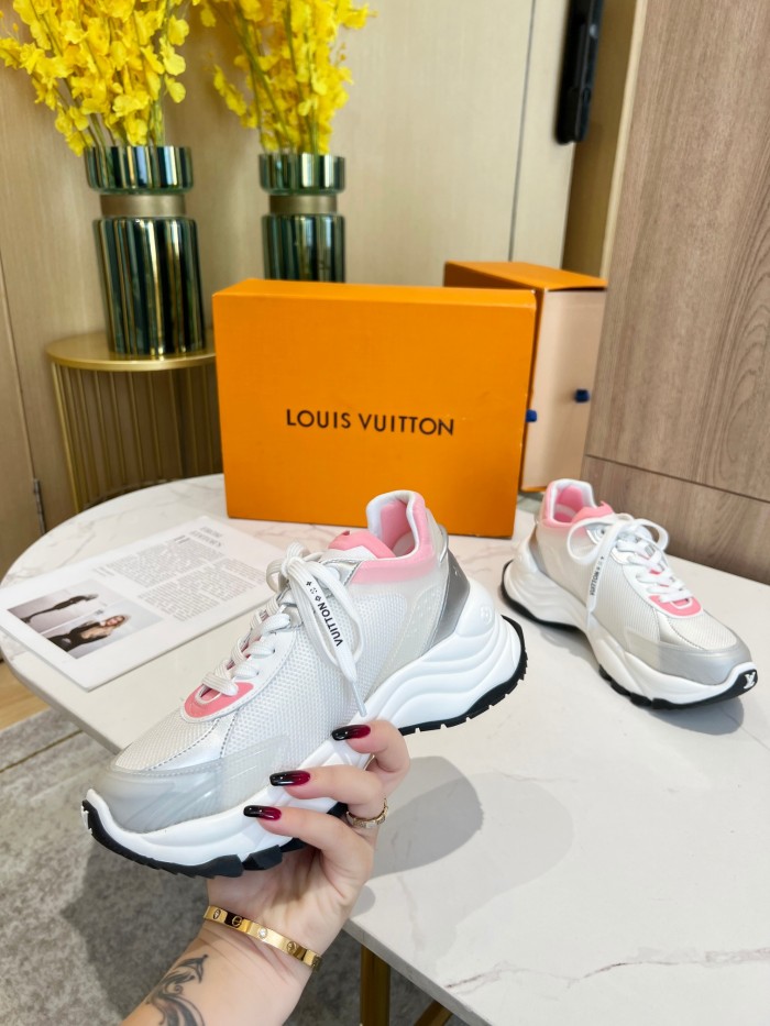 Women L*ouis V*uitton Top Sneakers