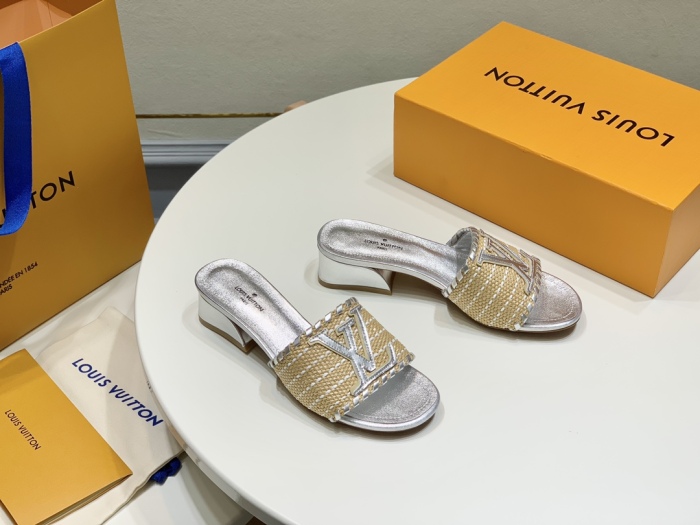 Men Women  L*ouis V*uitton Top Sandals