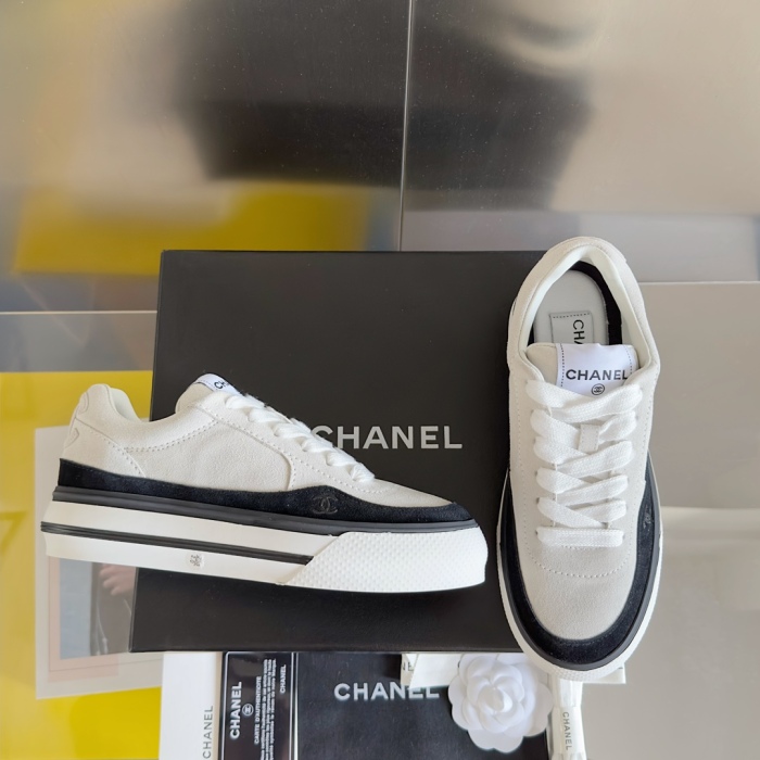 Women C*hanel Top Sneaker  4CM