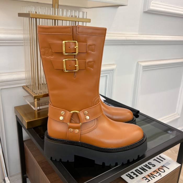 Women C*eline Top Boots 5.5CM