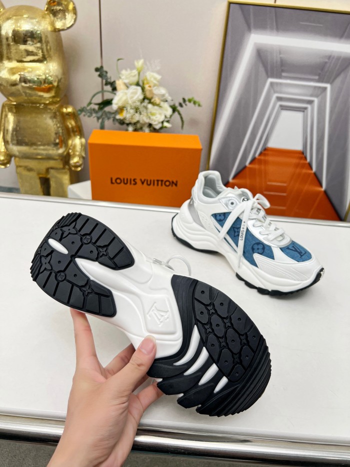 Women L*ouis V*uitton Top Sneakers