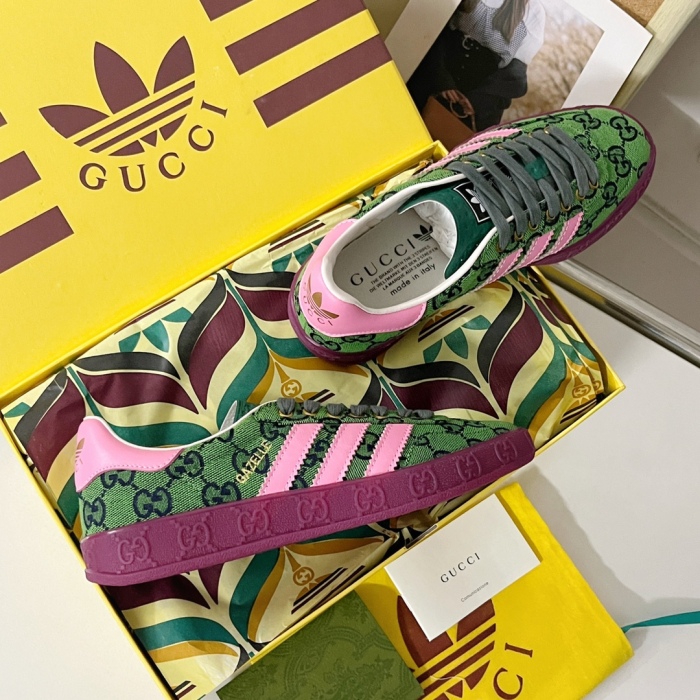 Men Women G*ucci x  A*didas Top Sneaker