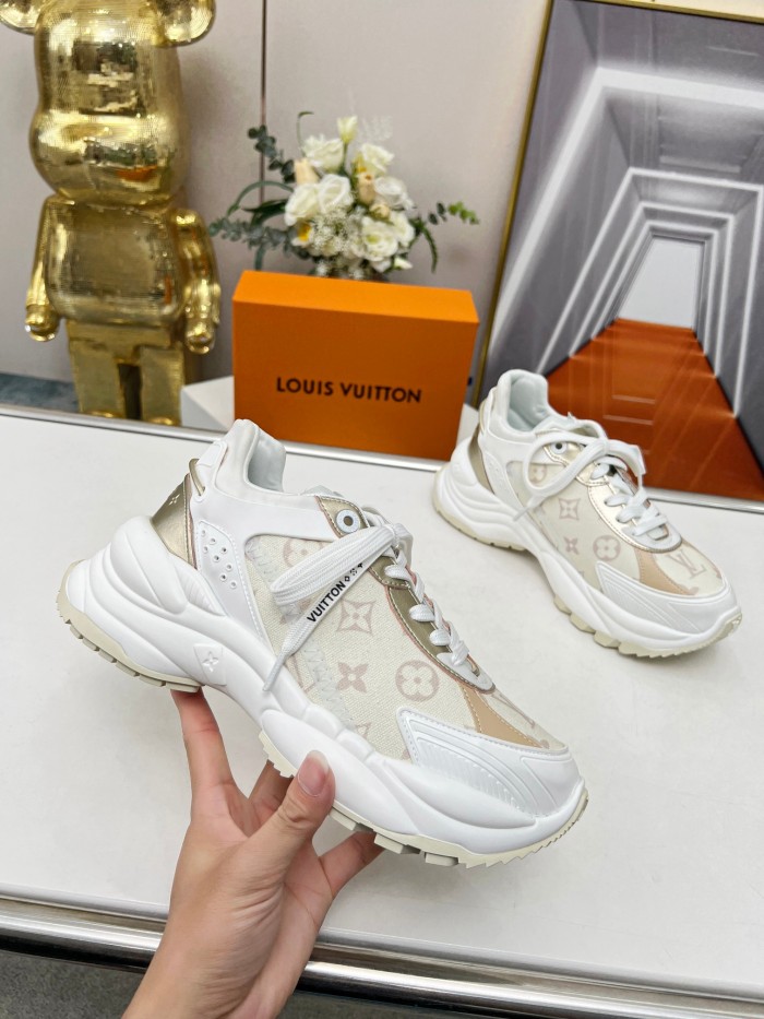 Women L*ouis V*uitton Top Sneakers