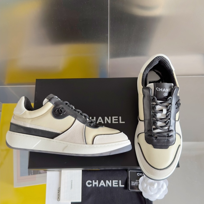 Women C*hanel Top Sneaker  3CM