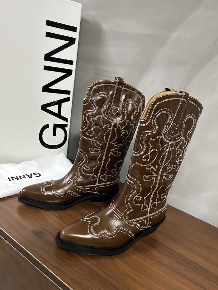 Women G*anni  Top Quality Boot   4CM