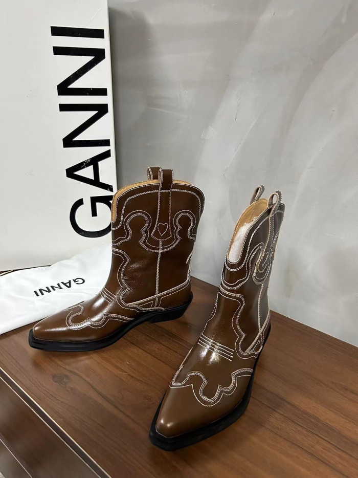 Women G*anni  Top Quality Boot   4CM