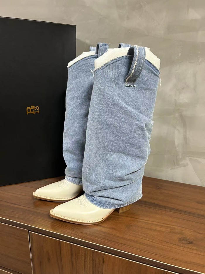 Women 𝚁*𝟷𝟹 Top Quality Boot   5.5CM