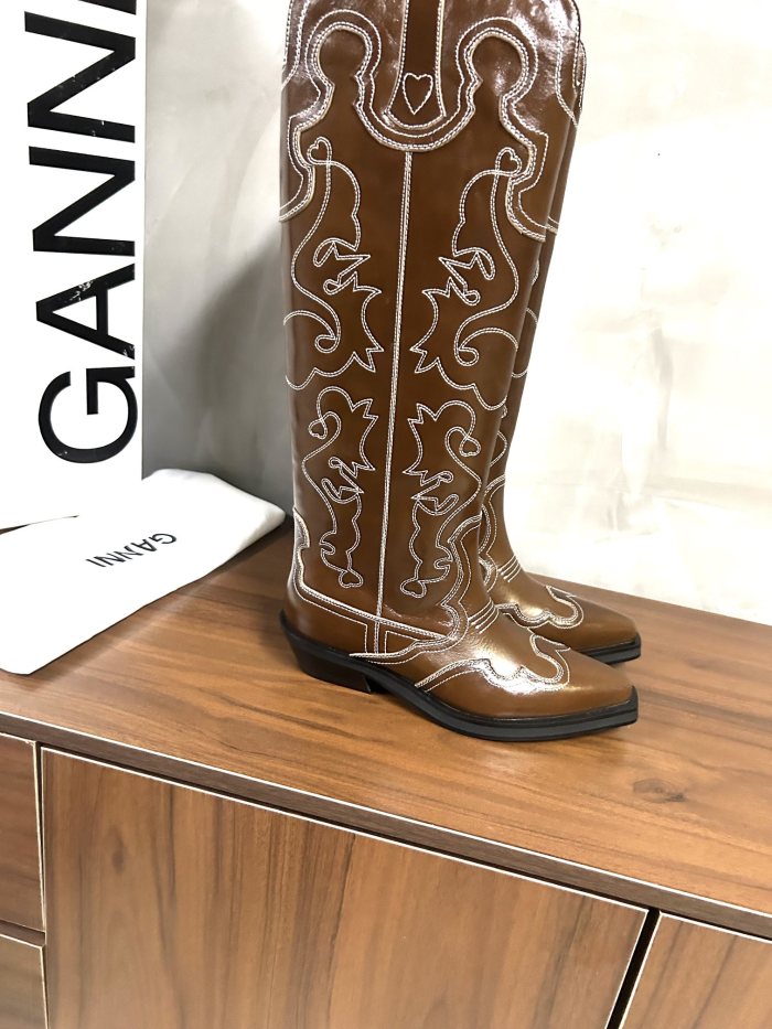 Women G*anni  Top Quality Boot   4CM