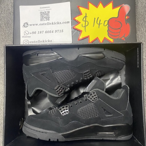 Air Jordan 4 “Black Cat” CU1110-010