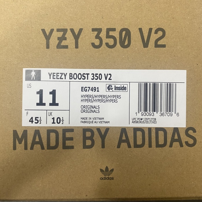 Yeezy Boost 350 V2 Hyperspace  EG7491