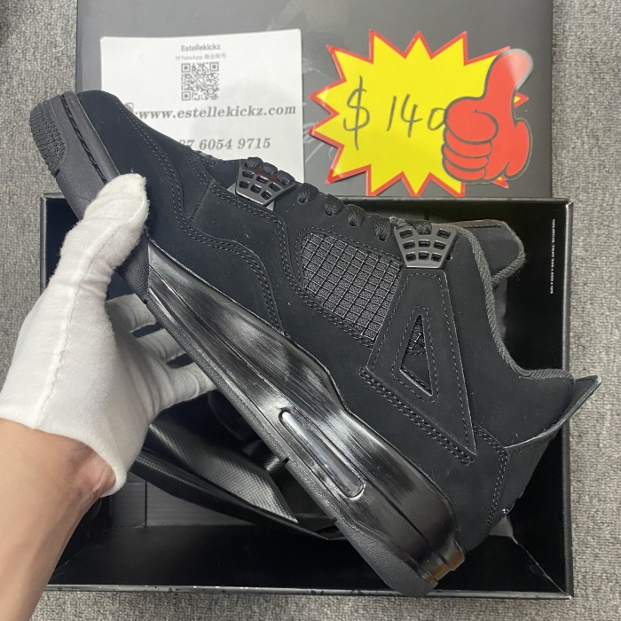 Air Jordan 4 “Black Cat” CU1110-010
