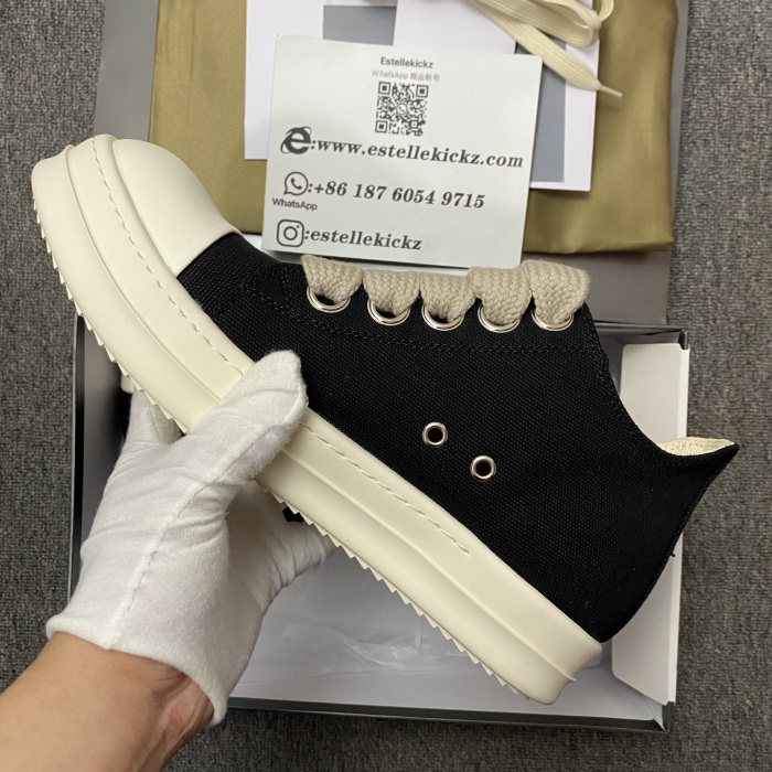 Men Women R*ick O*wens Top Sneaker