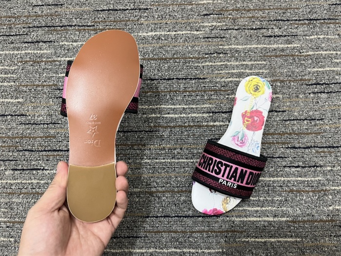 Women D*ior Top Sandals