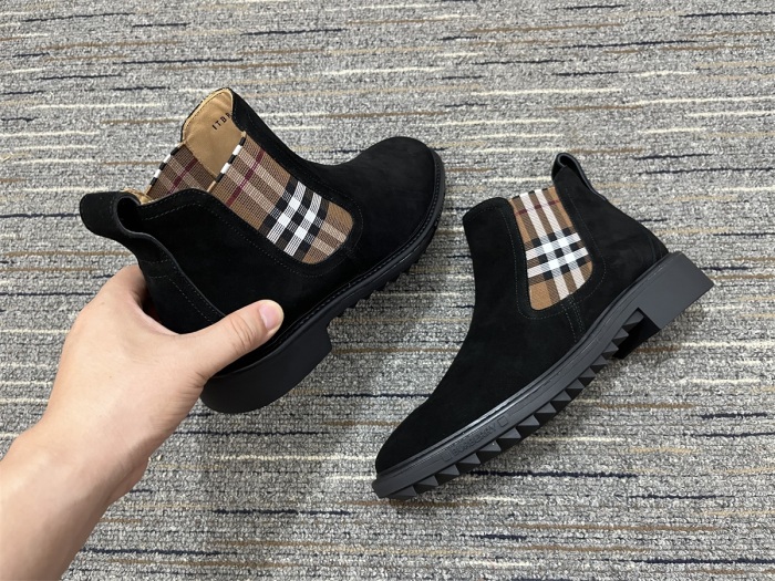 Men  B*urberry Top Boots
