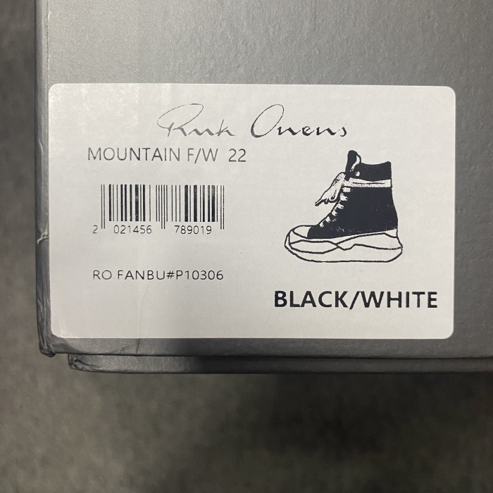 Men Women R*ick O*wens Top Sneaker