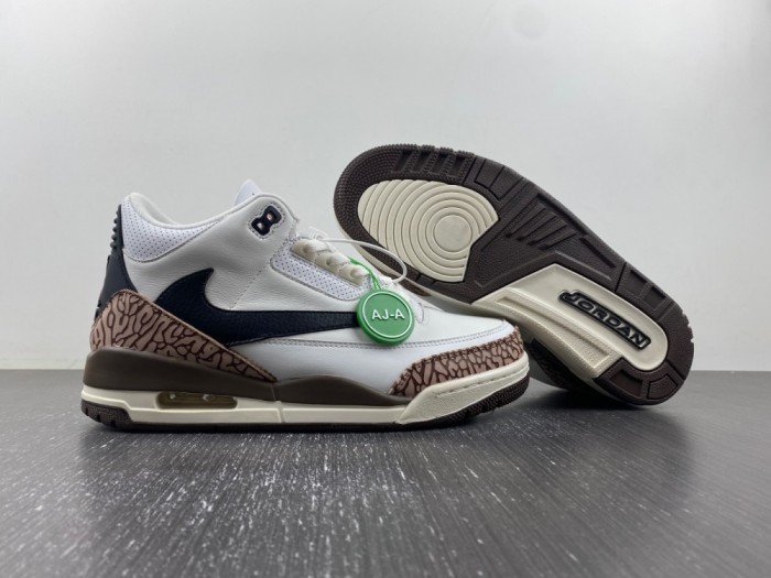 T*ravis S*cott x Air Jordan 3  136064-168