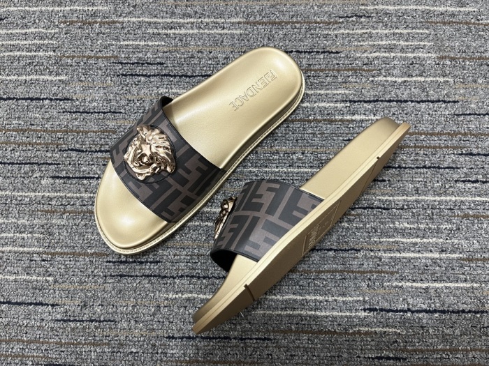 Men Women V*ersace Top Sandals