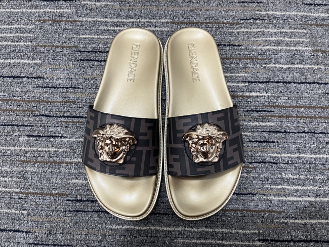 Men Women V*ersace Top Sandals