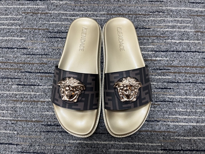 Men Women V*ersace Top Sandals