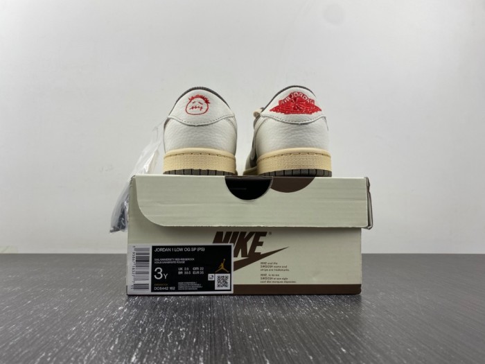 Kids T*ravis S*cott x Air Jordan 1 OG Low PS 'Reverse Mocha'  DO5442-162