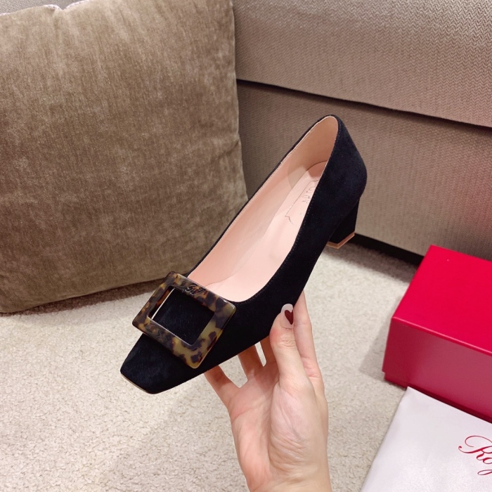 Women  R*oger V*ivier Top Sandals  4.5CM