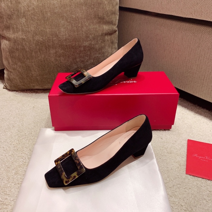 Women  R*oger V*ivier Top Sandals  4.5CM