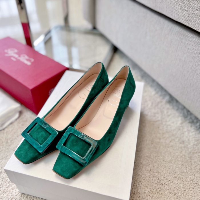 Women  R*oger V*ivier Top Sandals  4.5CM