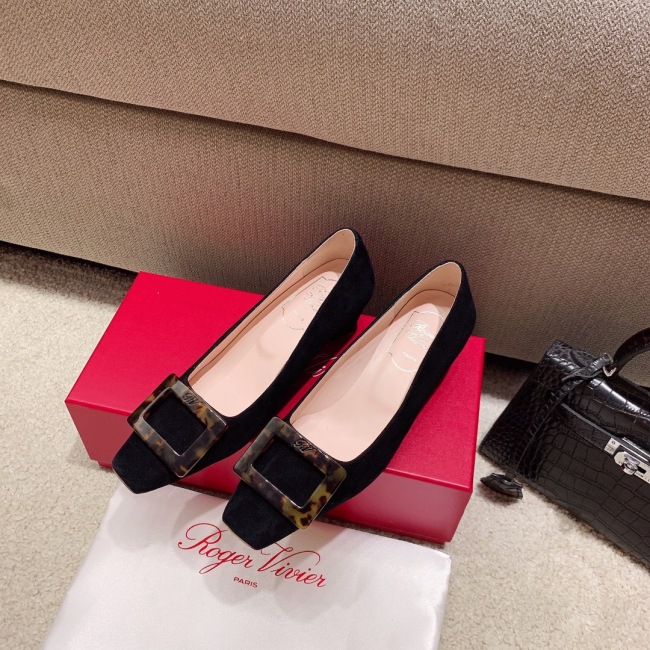 Women  R*oger V*ivier Top Sandals  4.5CM